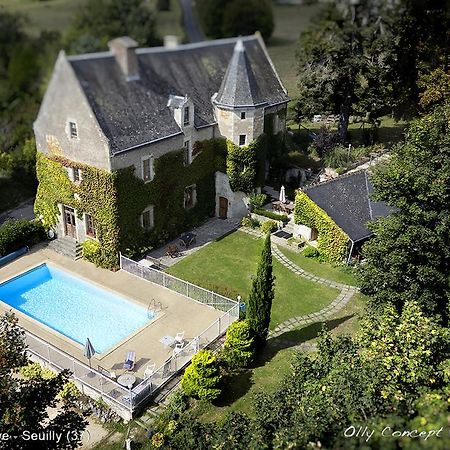 Bed and Breakfast Manoir De L'Abbaye Seuilly Exteriér fotografie