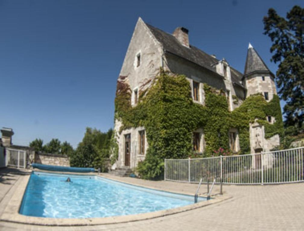 Bed and Breakfast Manoir De L'Abbaye Seuilly Exteriér fotografie