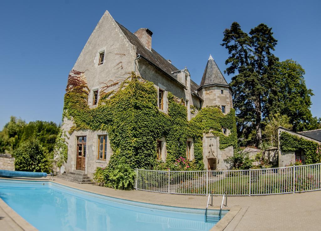 Bed and Breakfast Manoir De L'Abbaye Seuilly Exteriér fotografie